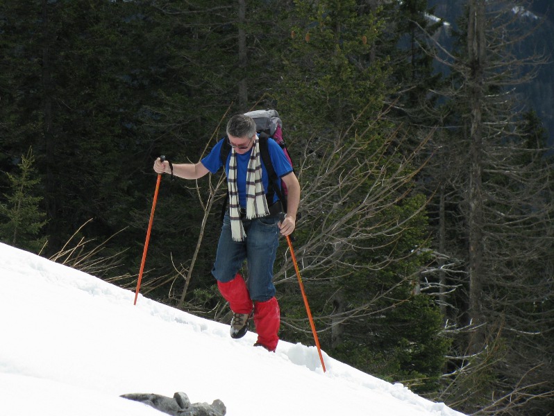 Peter im Aufstieg